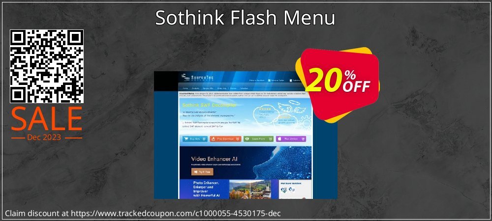 Sothink Flash Menu coupon on Mother Day discount