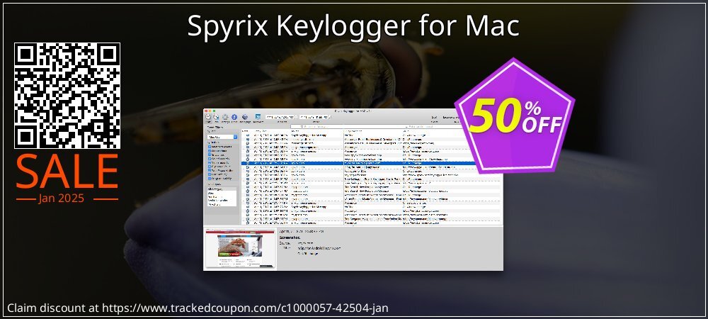 Spyrix Keylogger for Mac coupon on World Password Day offering discount