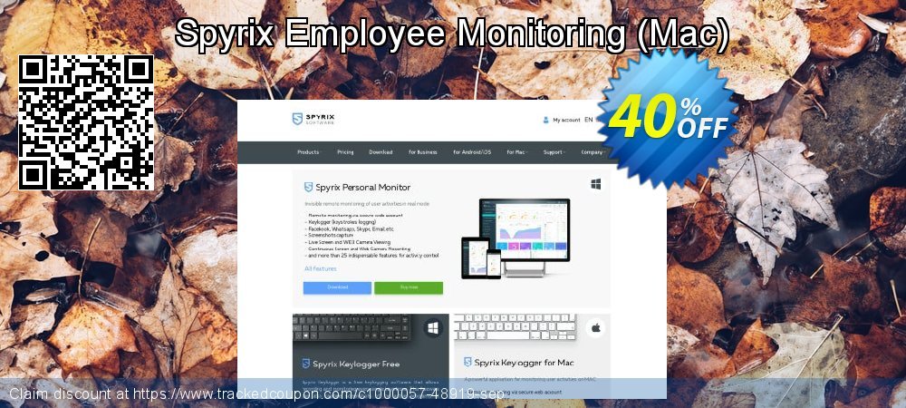 Spyrix Employee Monitoring - Mac  coupon on World Password Day offer