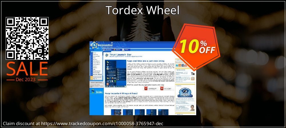 Tordex Wheel coupon on Working Day offering discount