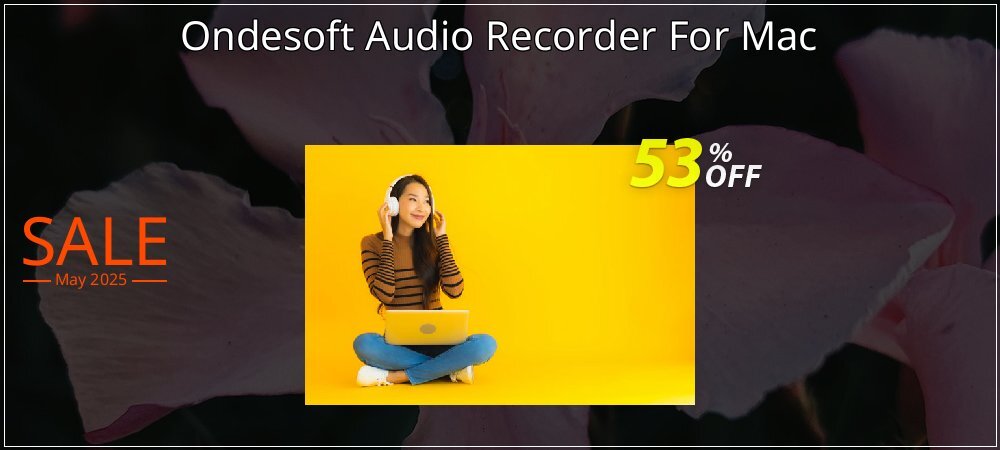 Ondesoft Audio Recorder For Mac coupon on National Walking Day sales