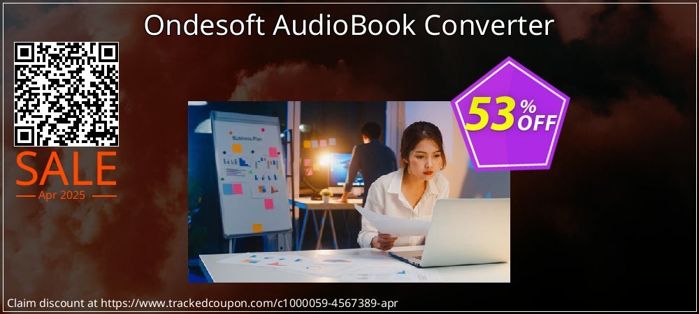 Ondesoft AudioBook Converter coupon on Tell a Lie Day offering sales