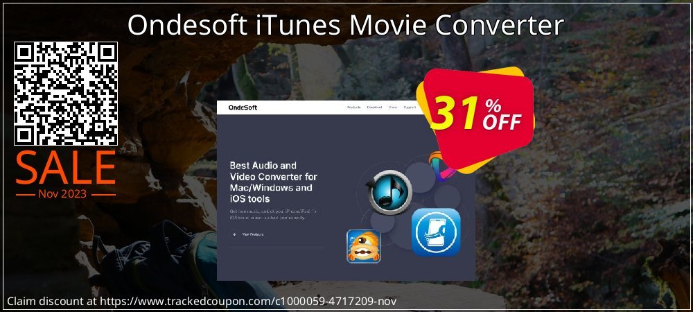 Ondesoft iTunes Movie Converter coupon on Tell a Lie Day offer