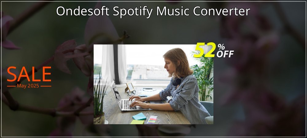 Ondesoft Spotify Music Converter coupon on National Smile Day offering discount