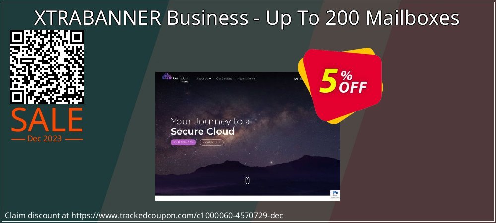 XTRABANNER Business - Up To 200 Mailboxes coupon on Tell a Lie Day discounts