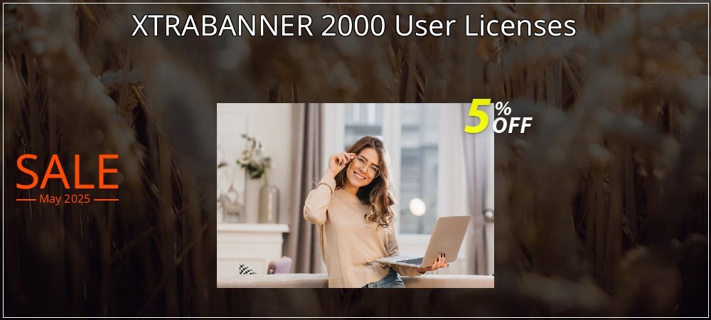 XTRABANNER 2000 User Licenses coupon on National Pizza Party Day discount