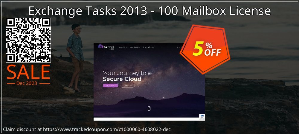 Exchange Tasks 2013 - 100 Mailbox License coupon on April Fools' Day offering discount