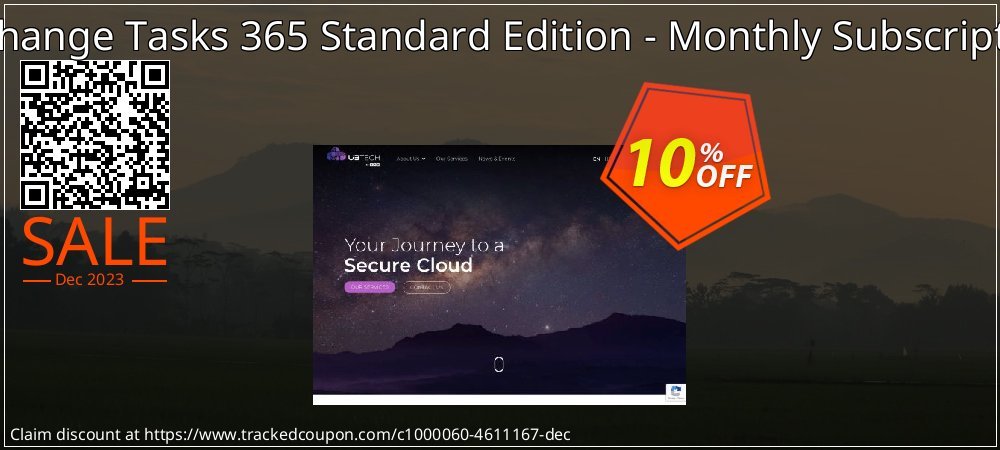 Exchange Tasks 365 Standard Edition - Monthly Subscription coupon on April Fools' Day promotions