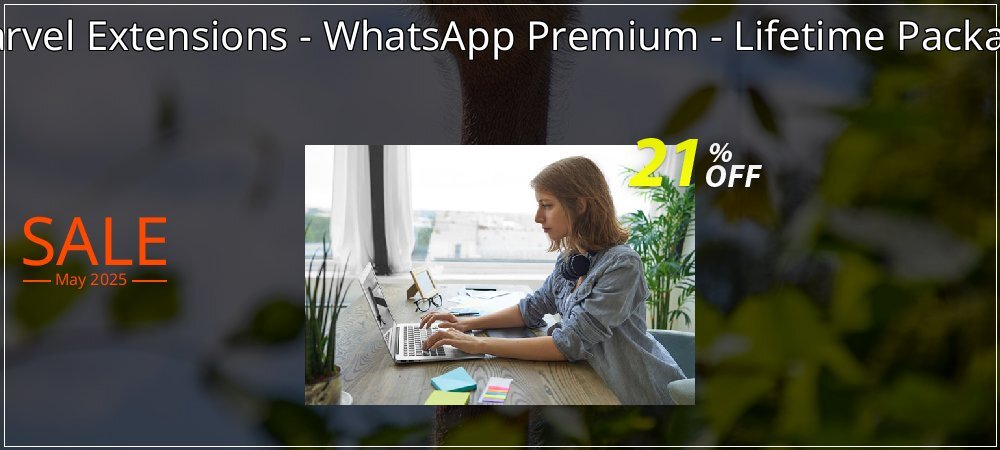 Marvel Extensions - WhatsApp Premium - Lifetime Package coupon on Mother's Day offering discount