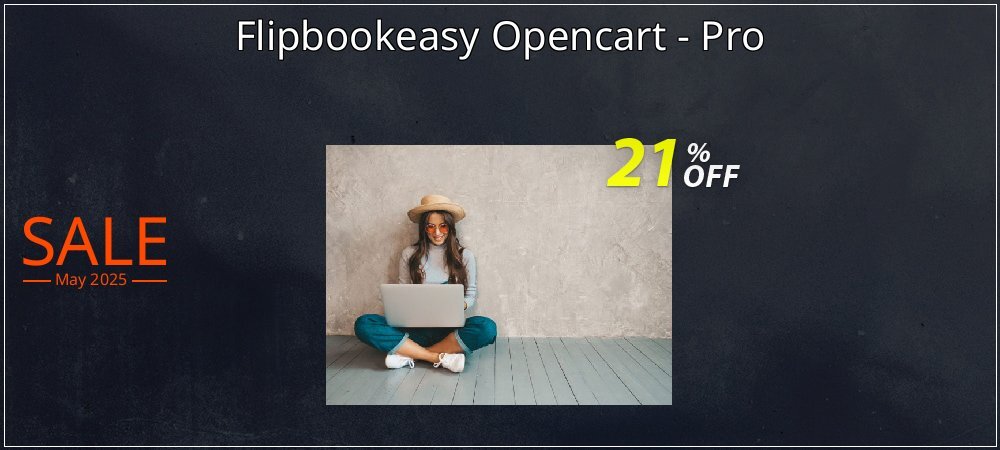 Flipbookeasy Opencart - Pro coupon on World Party Day offer