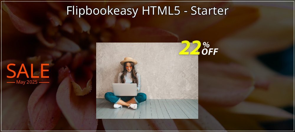 Flipbookeasy HTML5 - Starter coupon on National Memo Day offering discount