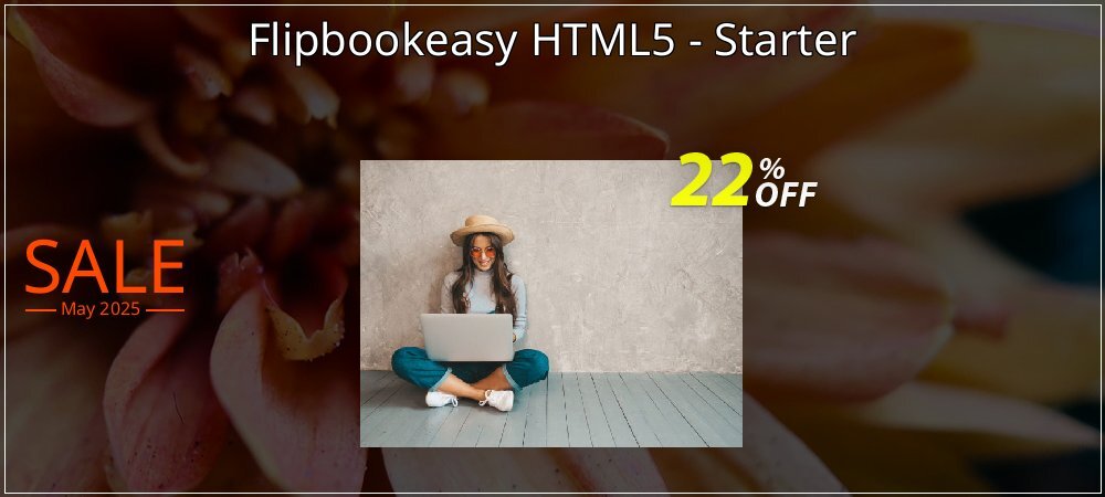 Flipbookeasy HTML5 - Starter coupon on April Fools Day offer