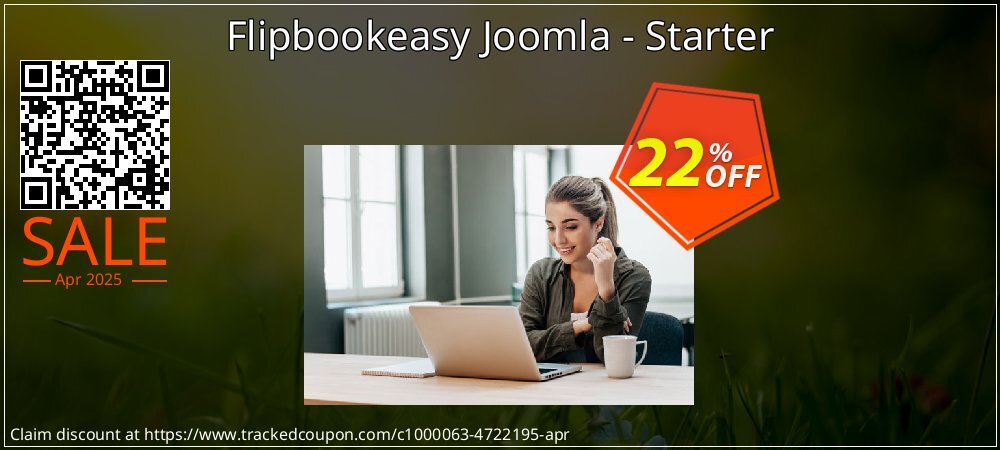 Flipbookeasy Joomla - Starter coupon on World Backup Day offering sales