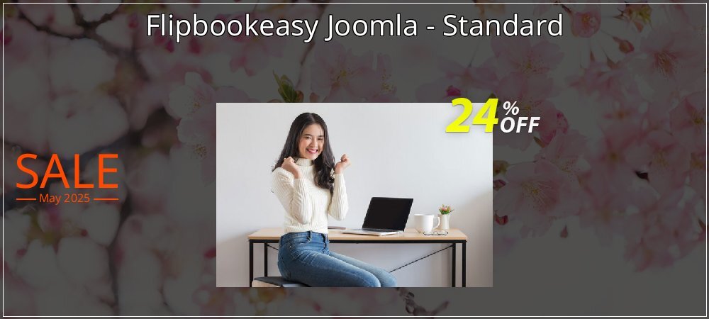 Flipbookeasy Joomla - Standard coupon on Easter Day sales