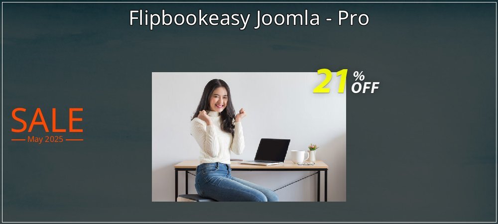 Flipbookeasy Joomla - Pro coupon on April Fools' Day sales