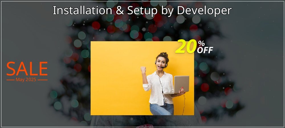 Installation & Setup by Developer coupon on National Pizza Party Day discount