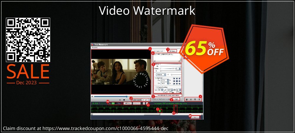 Video Watermark coupon on World Password Day super sale