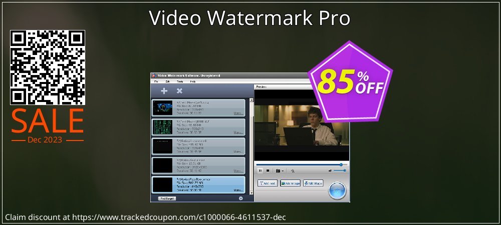 Video Watermark Pro coupon on April Fools Day offering sales