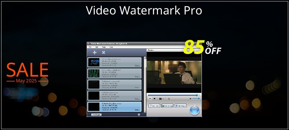 Video Watermark Pro coupon on April Fools Day offering sales