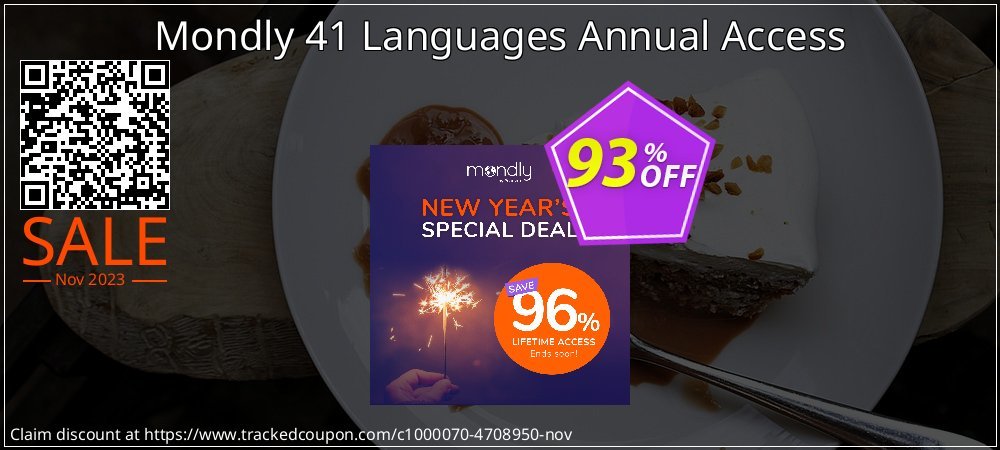 Mondly 41 Languages Annual Access coupon on National Walking Day discounts