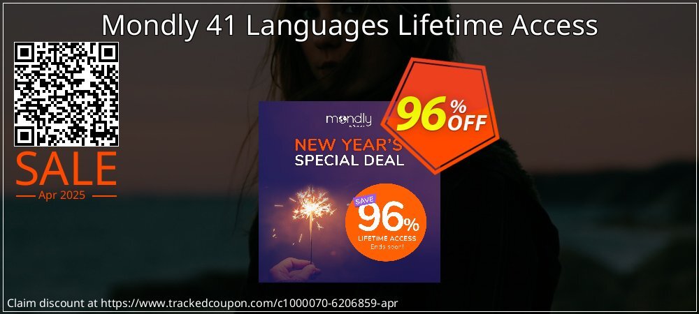 Mondly 41 Languages Lifetime Access coupon on Tell a Lie Day deals