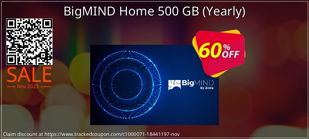 BigMIND Home 500 GB - Yearly  coupon on April Fools' Day deals