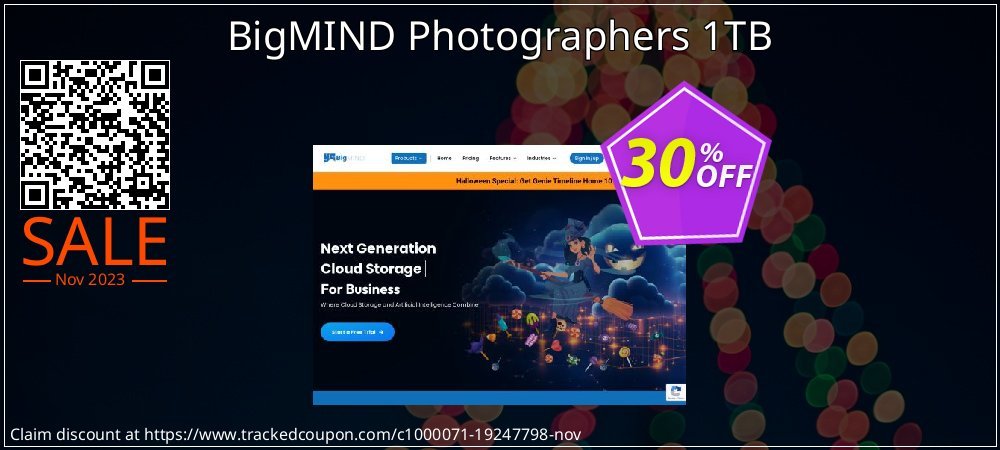 BigMIND Photographers 1TB coupon on Easter Day offering discount