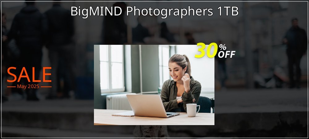 BigMIND Photographers 1TB coupon on Easter Day offering discount