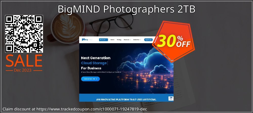 BigMIND Photographers 2TB coupon on World Password Day promotions
