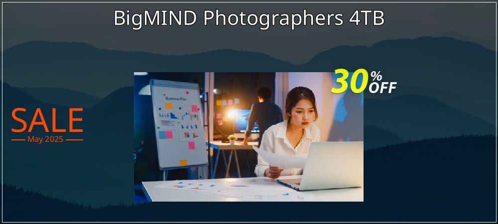 BigMIND Photographers 4TB coupon on World Party Day deals