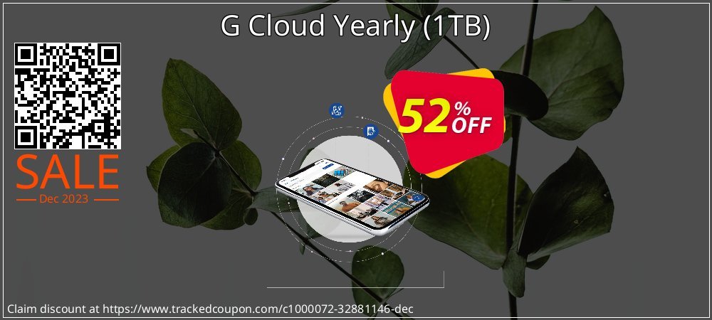 G Cloud Yearly - 1TB  coupon on Palm Sunday promotions