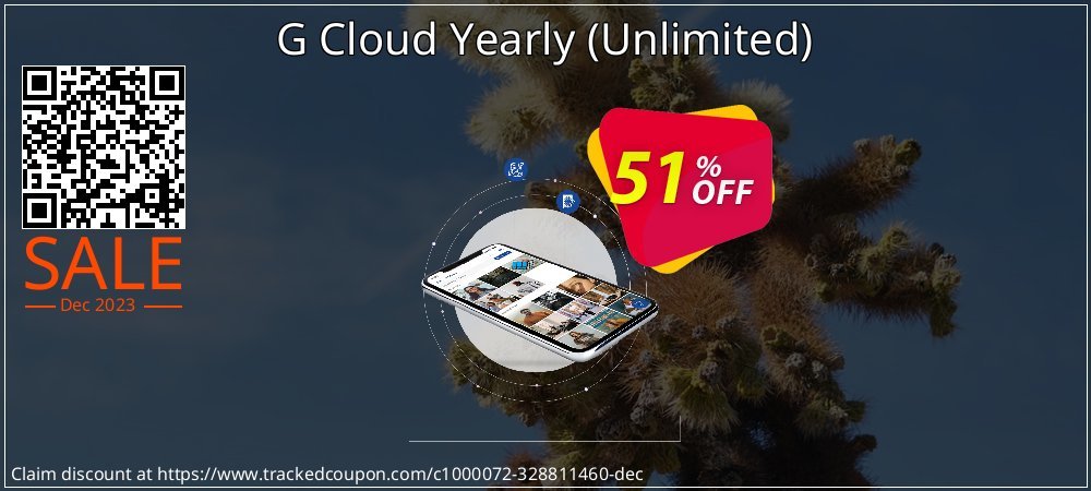 G Cloud Yearly - Unlimited  coupon on National Walking Day sales