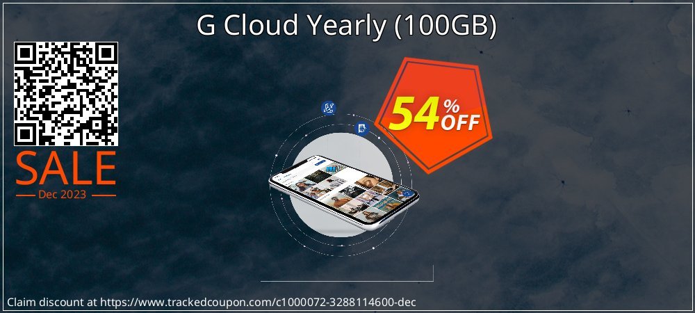 G Cloud Yearly - 100GB  coupon on World Backup Day promotions