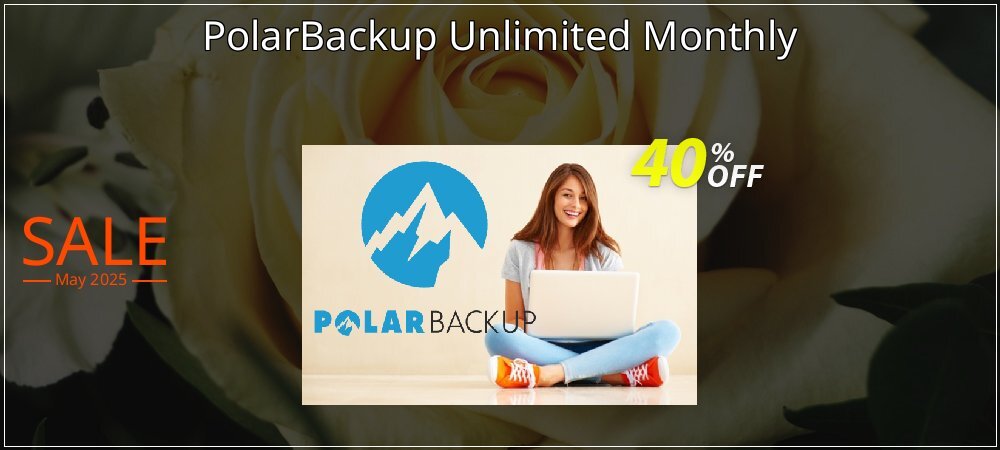 PolarBackup Unlimited Monthly coupon on World Password Day discount