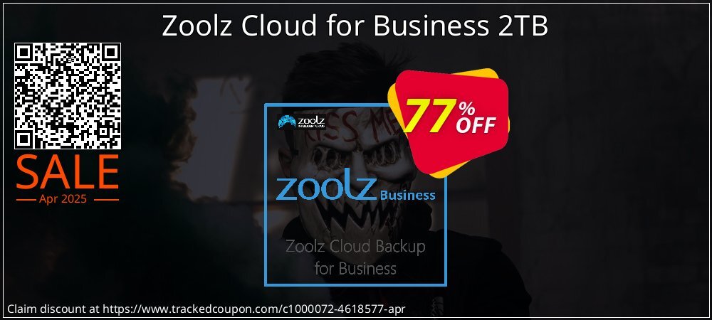 Zoolz Cloud for Business 2TB coupon on April Fools' Day offering sales