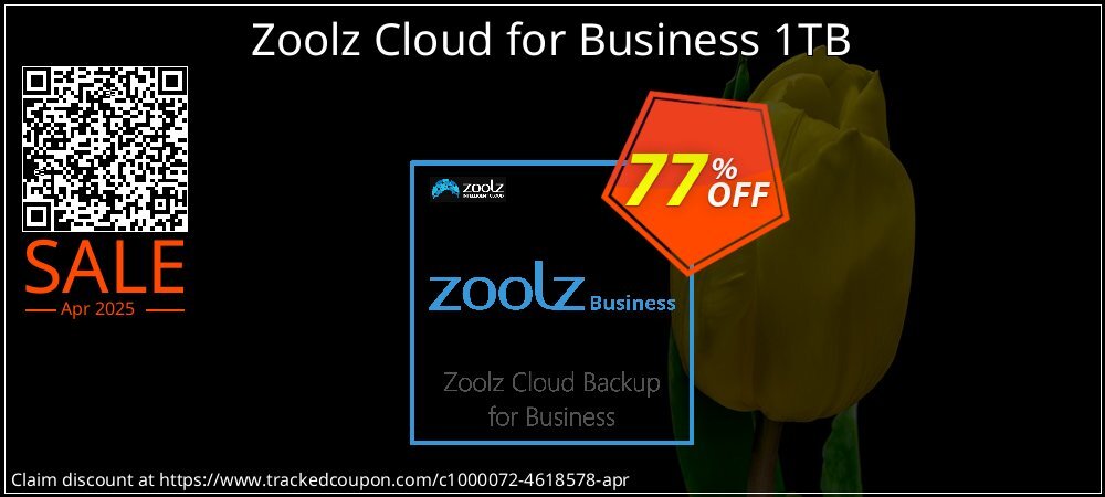 Zoolz Cloud for Business 1TB coupon on Constitution Memorial Day discounts