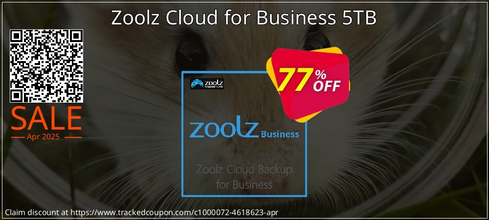 Zoolz Cloud for Business 5TB coupon on Easter Day super sale