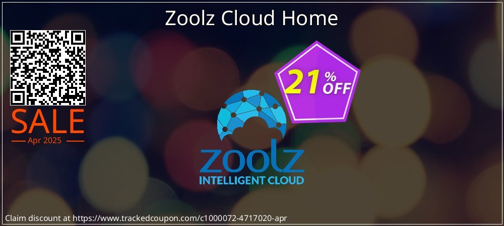 Zoolz Cloud Home coupon on National Walking Day super sale