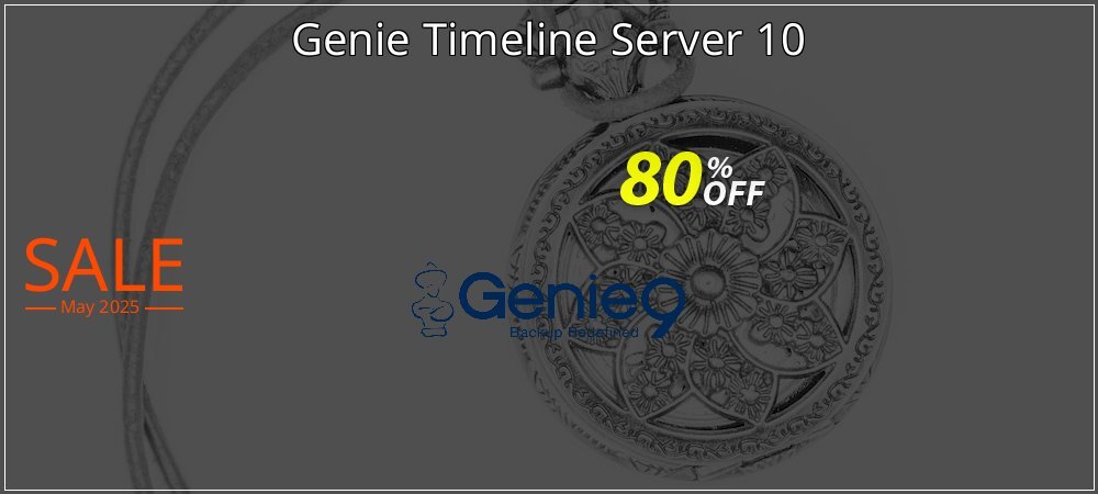 Genie Timeline Server 10 coupon on National Walking Day super sale