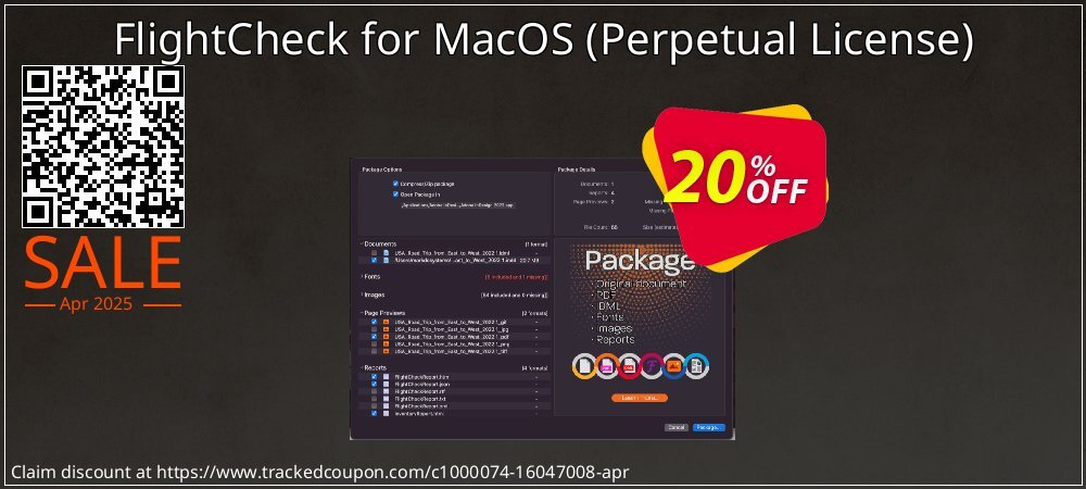 FlightCheck for MacOS - Perpetual License  coupon on Virtual Vacation Day discount