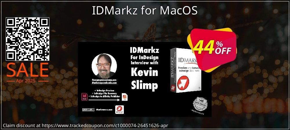 IDMarkz for MacOS coupon on Palm Sunday sales