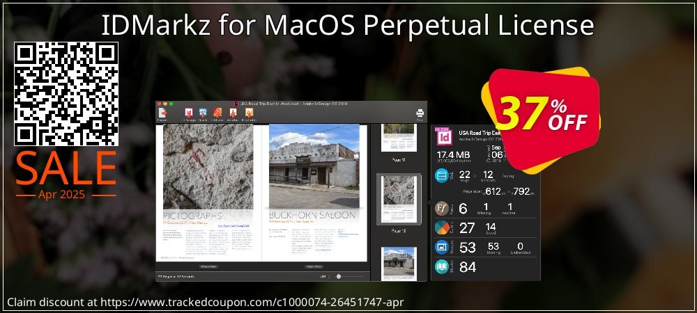 IDMarkz for MacOS Perpetual License coupon on April Fools' Day offering sales