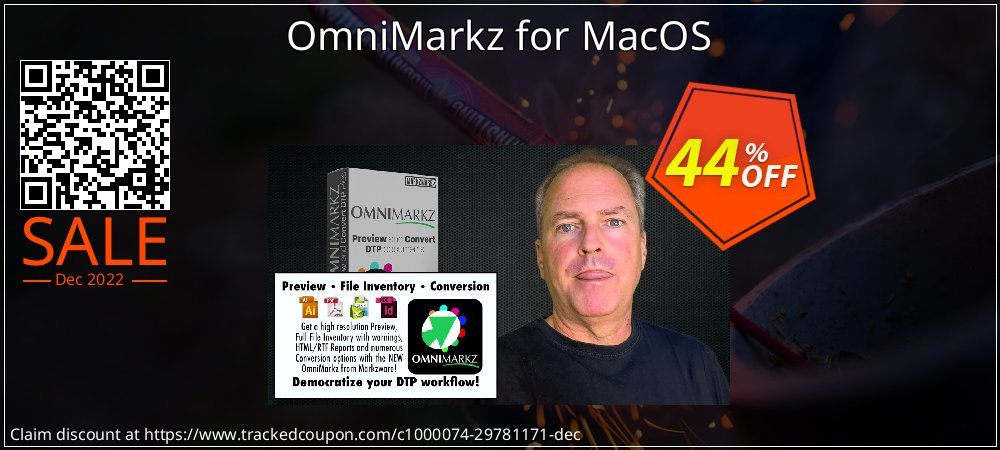 OmniMarkz for MacOS coupon on World Party Day offering sales