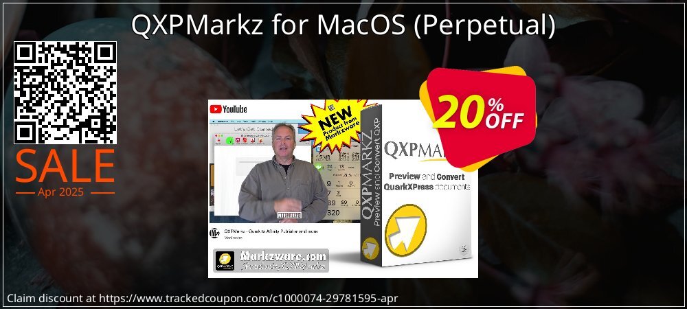 QXPMarkz for MacOS - Perpetual  coupon on National Walking Day super sale