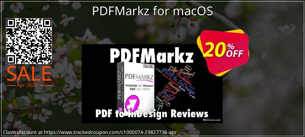 PDFMarkz for macOS coupon on World Party Day offering discount