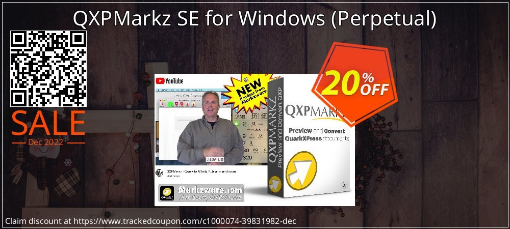 QXPMarkz SE for Windows - Perpetual  coupon on April Fools' Day discount