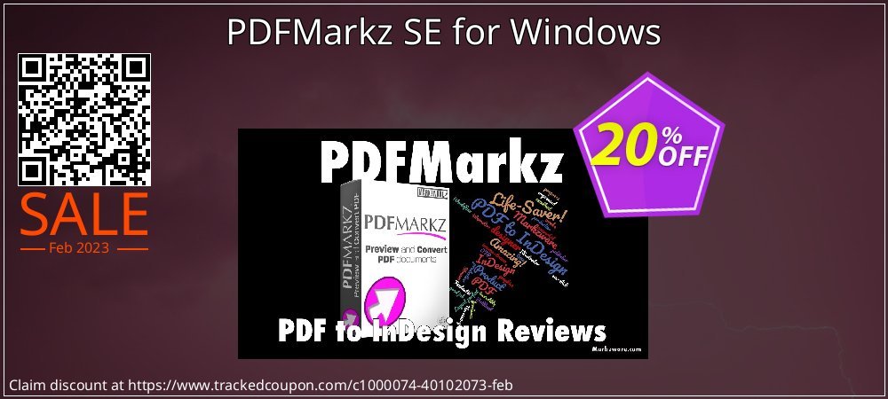 PDFMarkz SE for Windows coupon on Easter Day offering discount