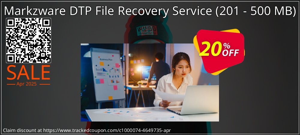 Markzware DTP File Recovery Service - 201 - 500 MB  coupon on National Walking Day discounts