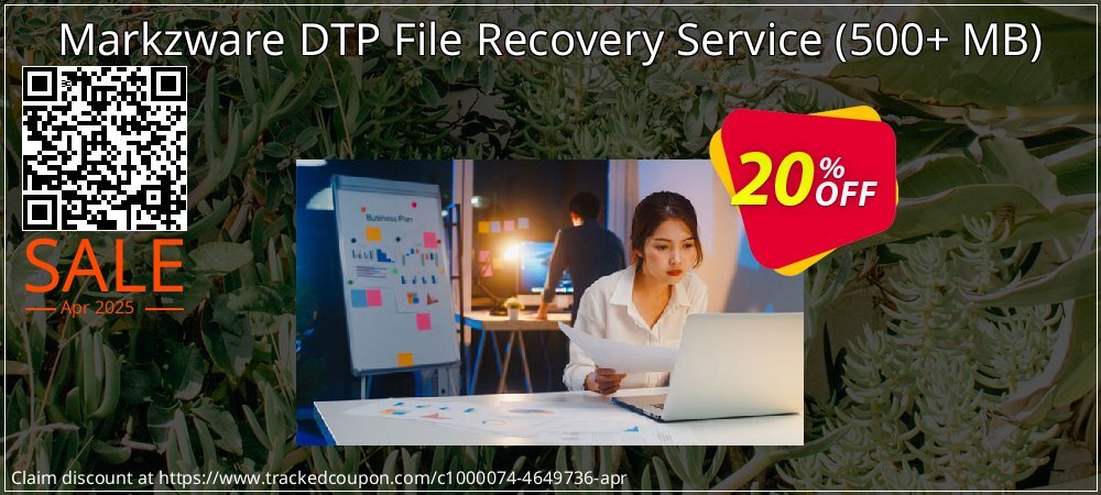 Markzware DTP File Recovery Service - 500+ MB  coupon on National Loyalty Day sales