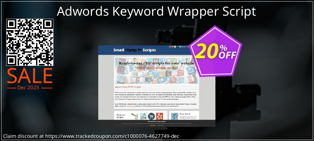 Adwords Keyword Wrapper Script coupon on World Password Day offer